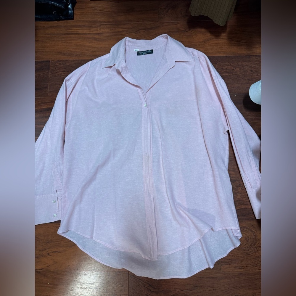 Pink Button-Up Shirt - Picture 2 of 7